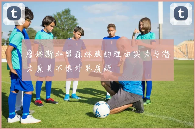 詹姆斯加盟森林狼的理由实力与潜力兼具不惧外界质疑